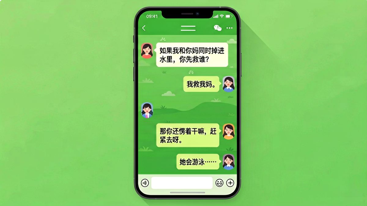 送命题终极反转，妈妈根本不需要救
