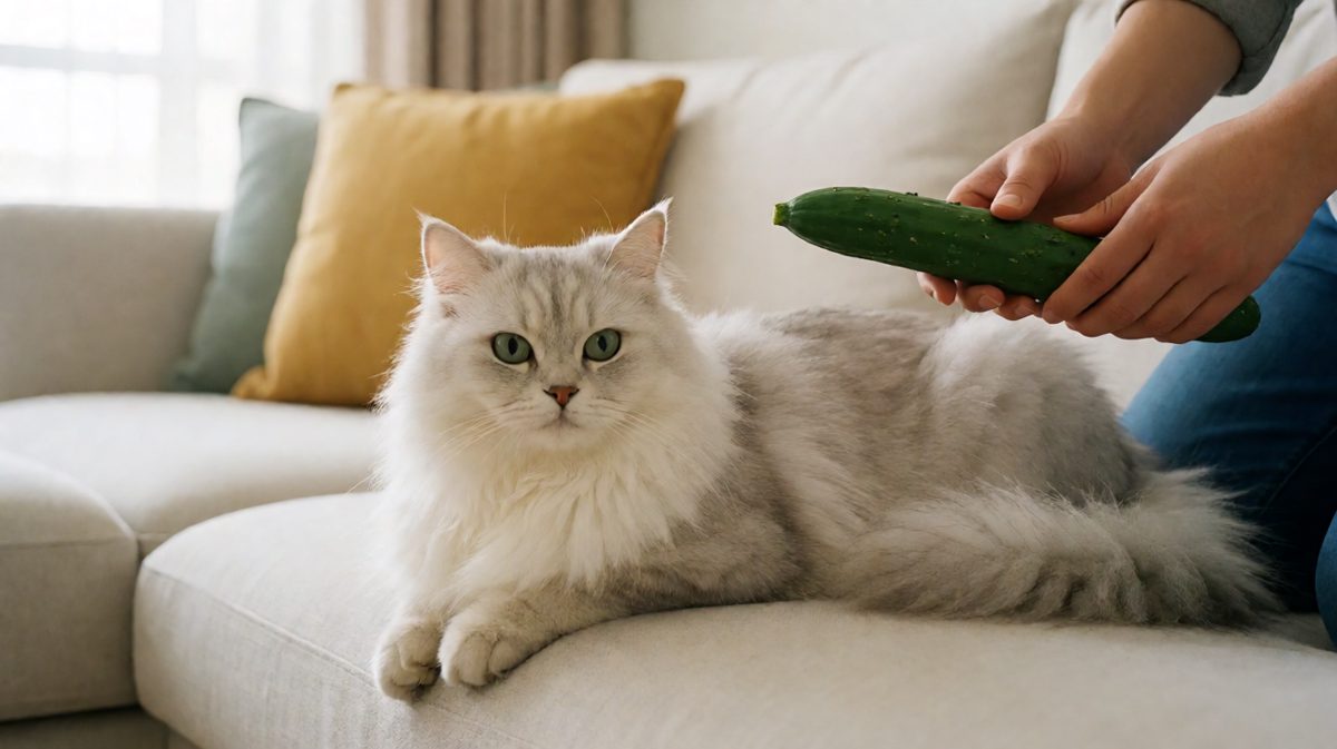 猫：这根绿色长条物究竟是何方神圣？！