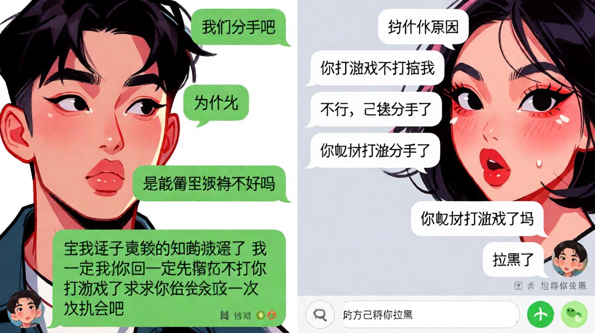 拉黑前的最后十分钟，爱已走远