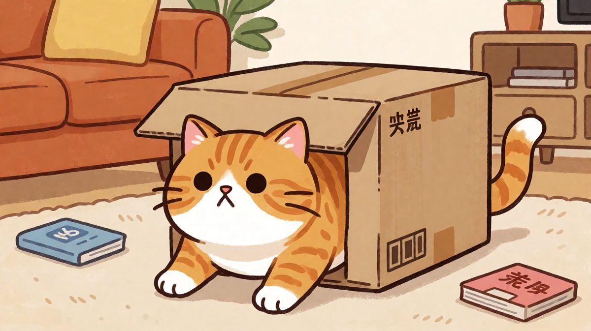 只要箱子够小，我就能卡住它。
