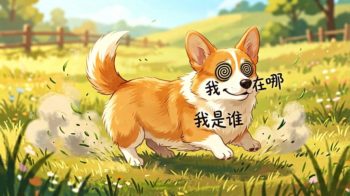 只要我转得够快，烦恼就追不上我。