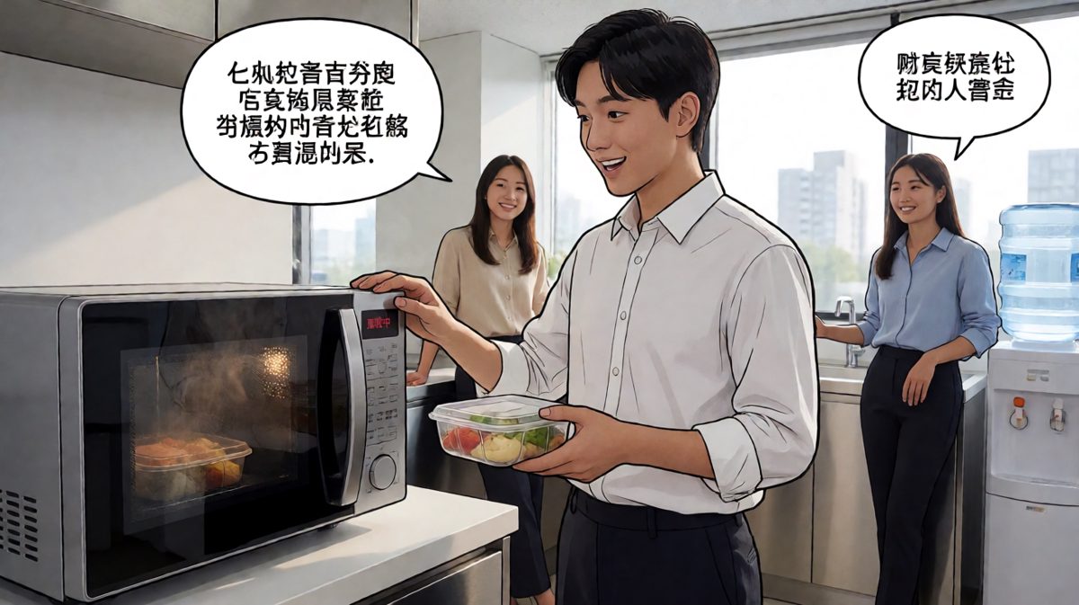 期待时刻：想象着同事们羡慕的眼神，口水直流~