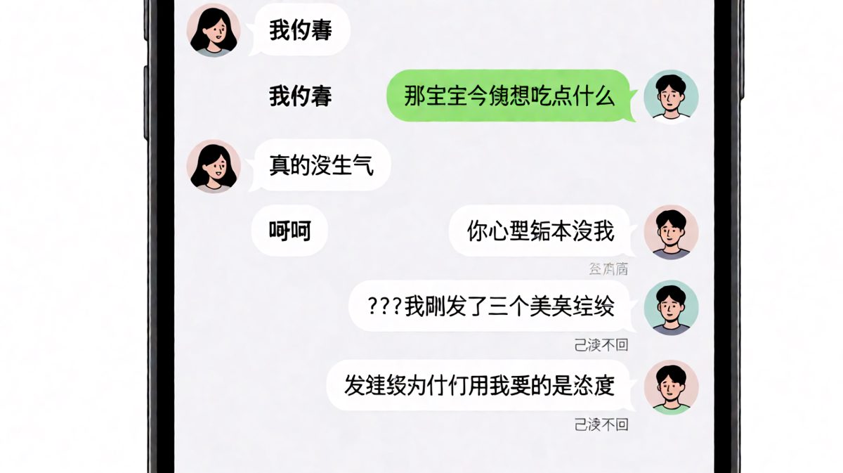 呵呵与态度之间的无限循环