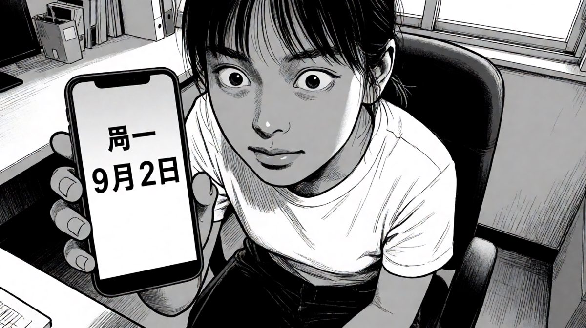 等等……今天明明是周一？！
