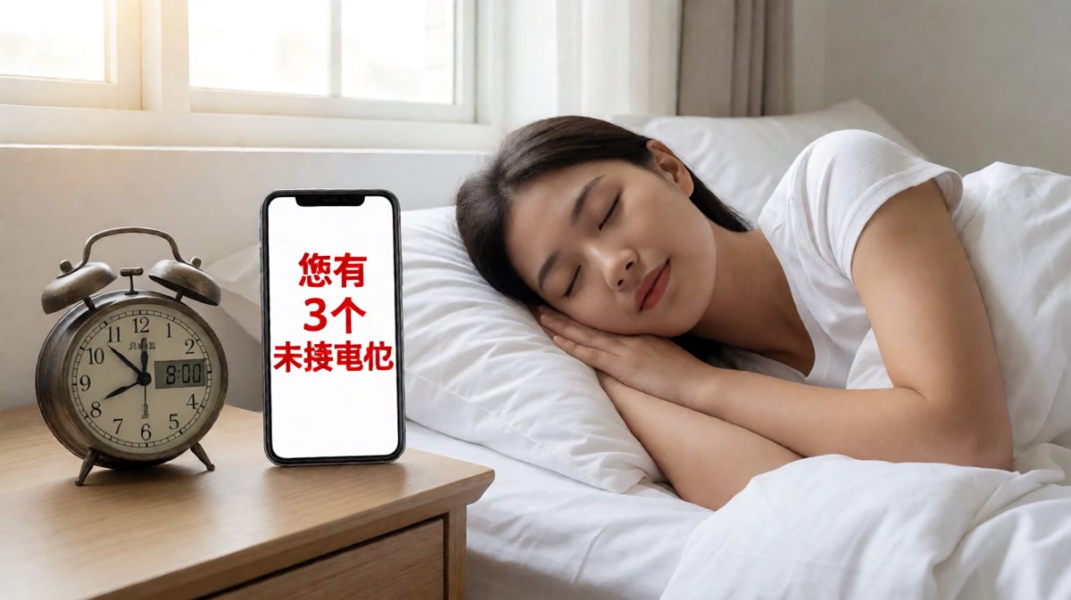 结果一觉睡到早上八点