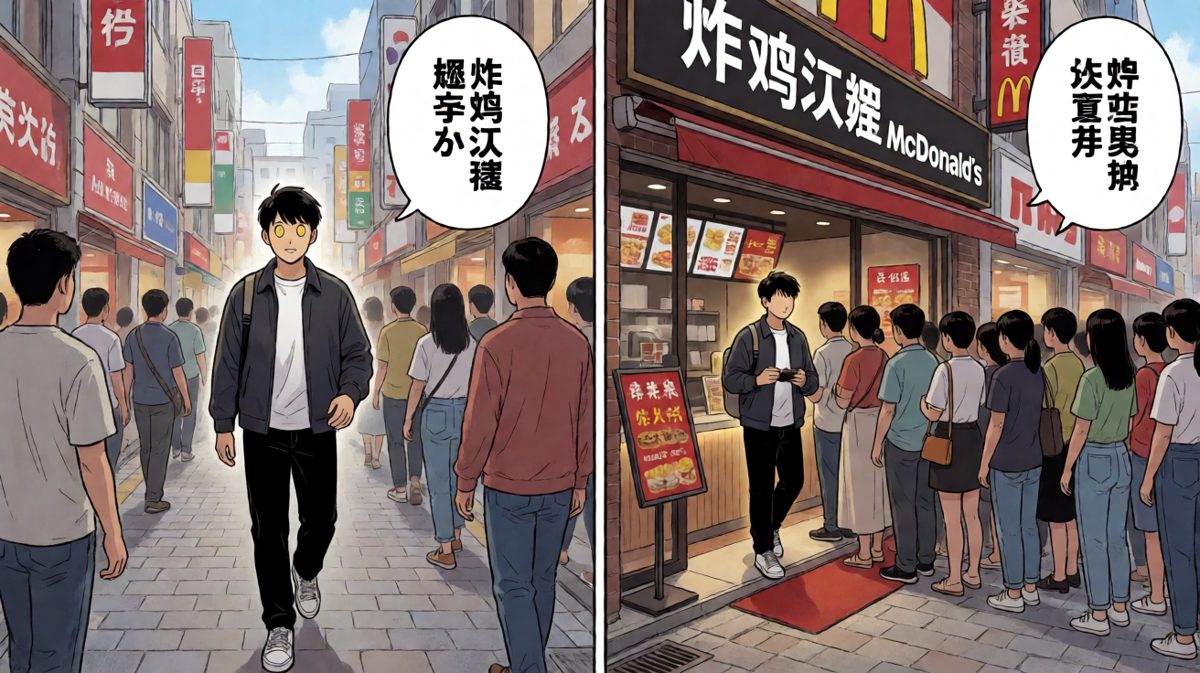 路过美食街，flag开始动摇