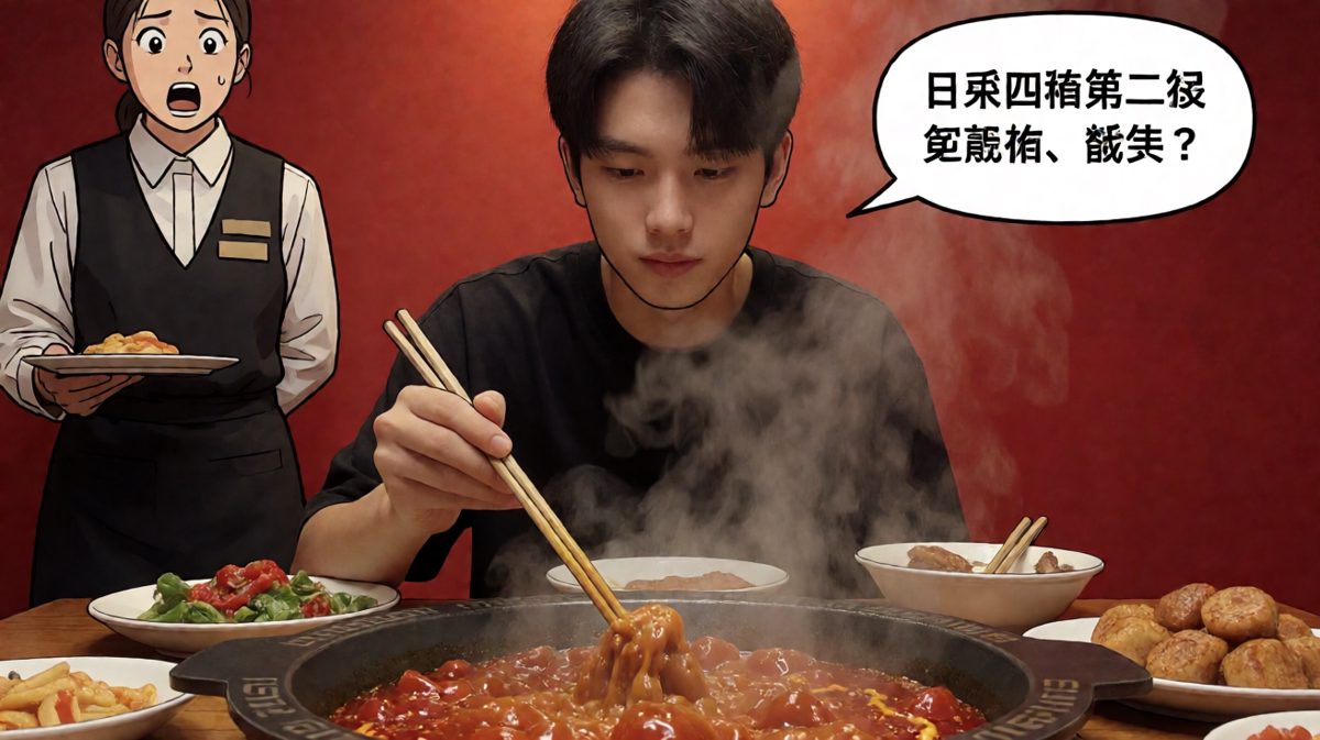 入口三秒后——这、这就是特辣吗！我没事！