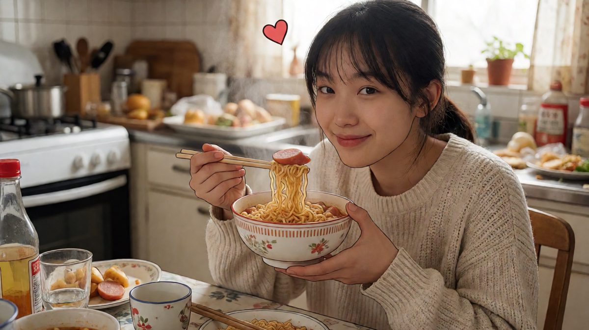 算了，泡面永远的神！