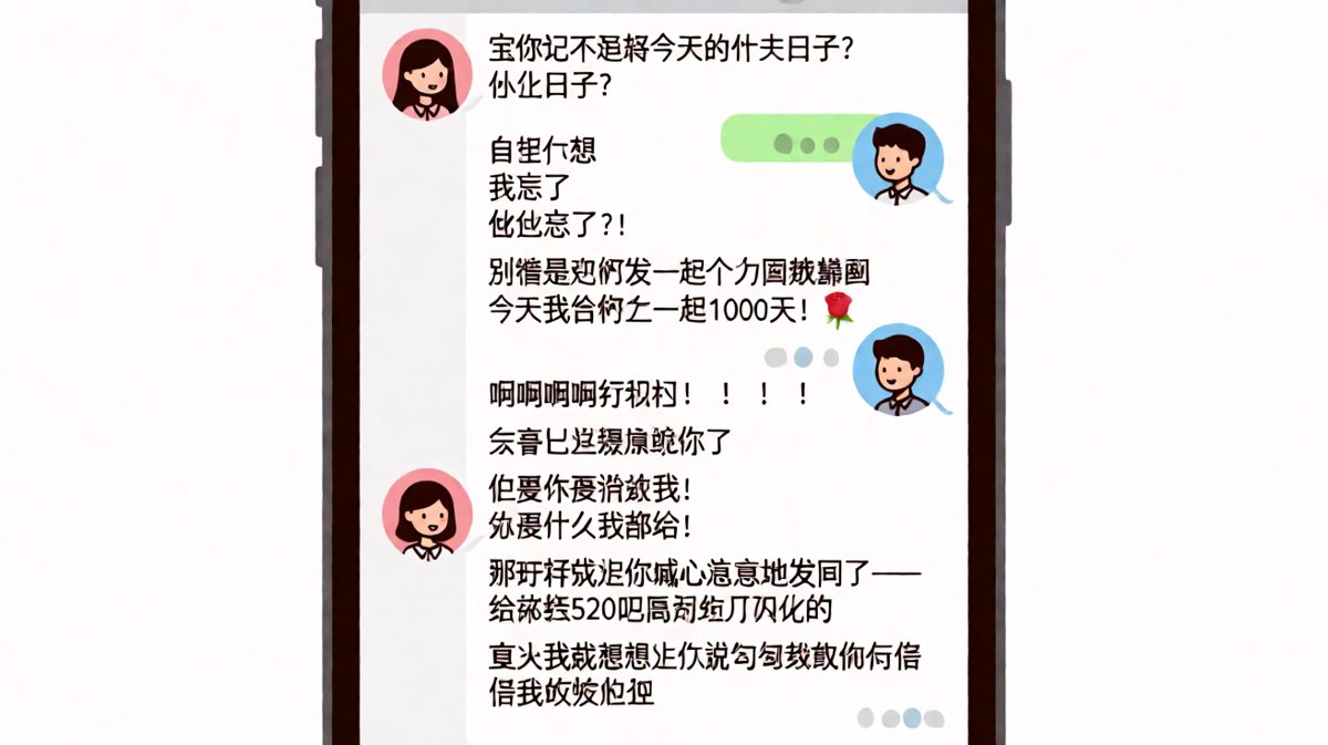 纪念日翻车现场：千日纪念最后只值一顿饭，但你还是赢了。