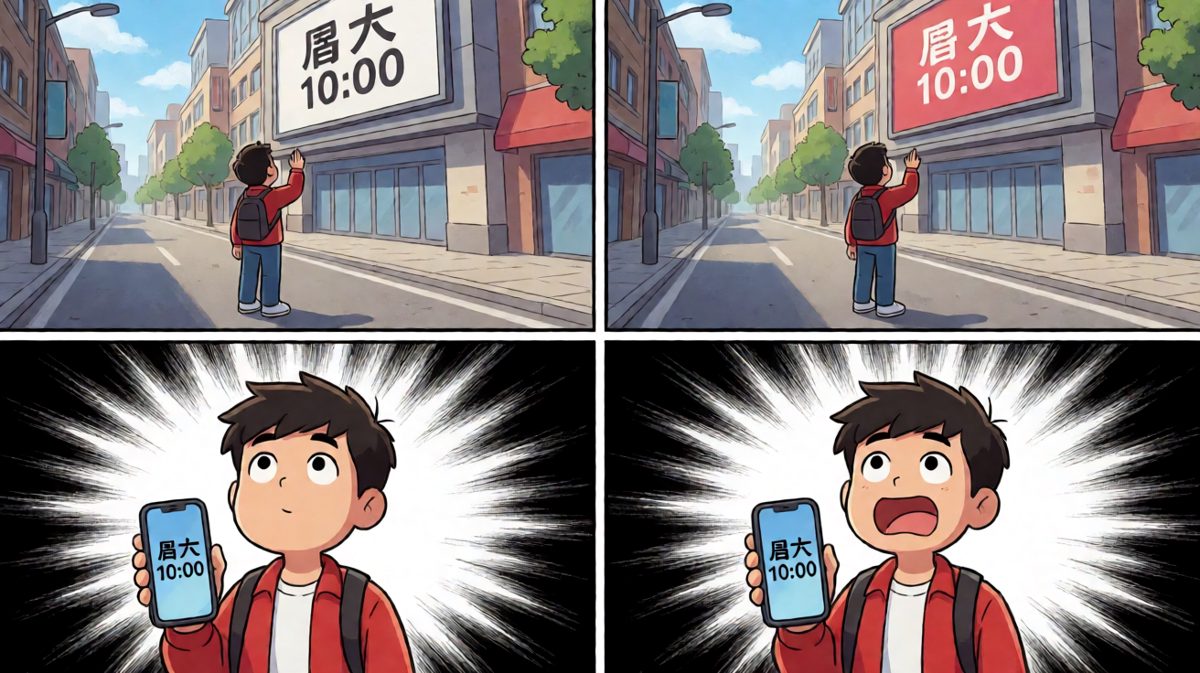 走到公司楼下才反应过来——今天竟然是周六！