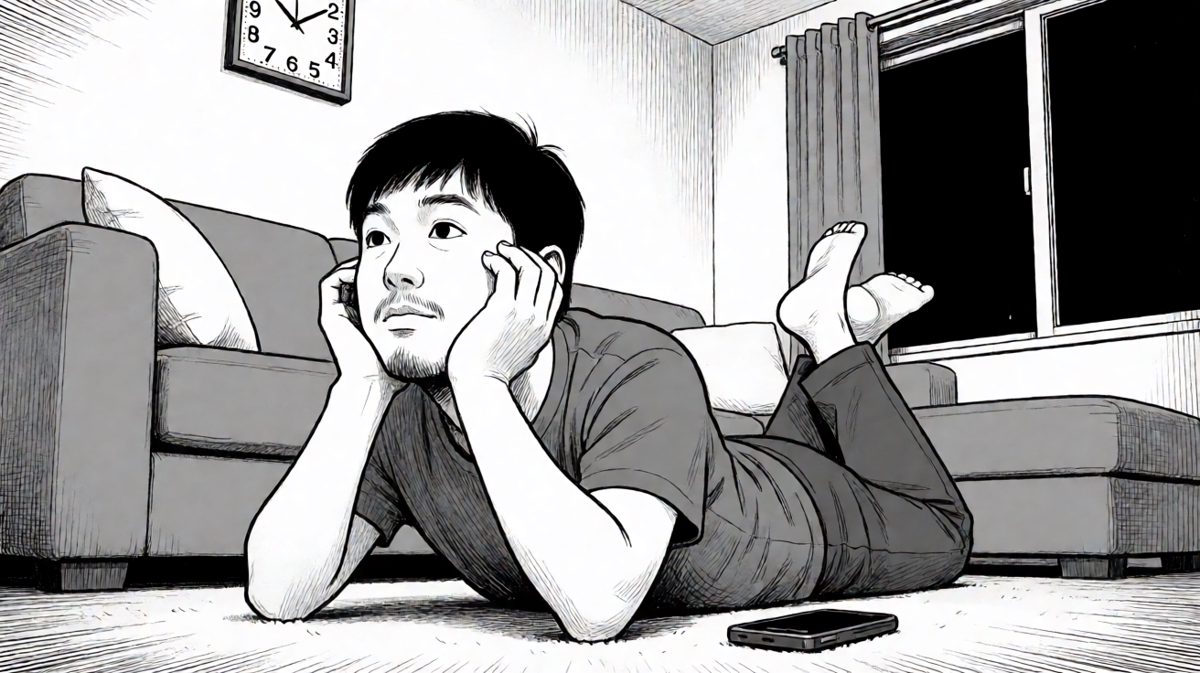 纠结了整整一小时，他已经放弃了思考。