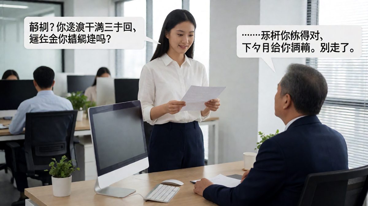 员工威胁辞职，老板先吓唬再加薪，反转打脸