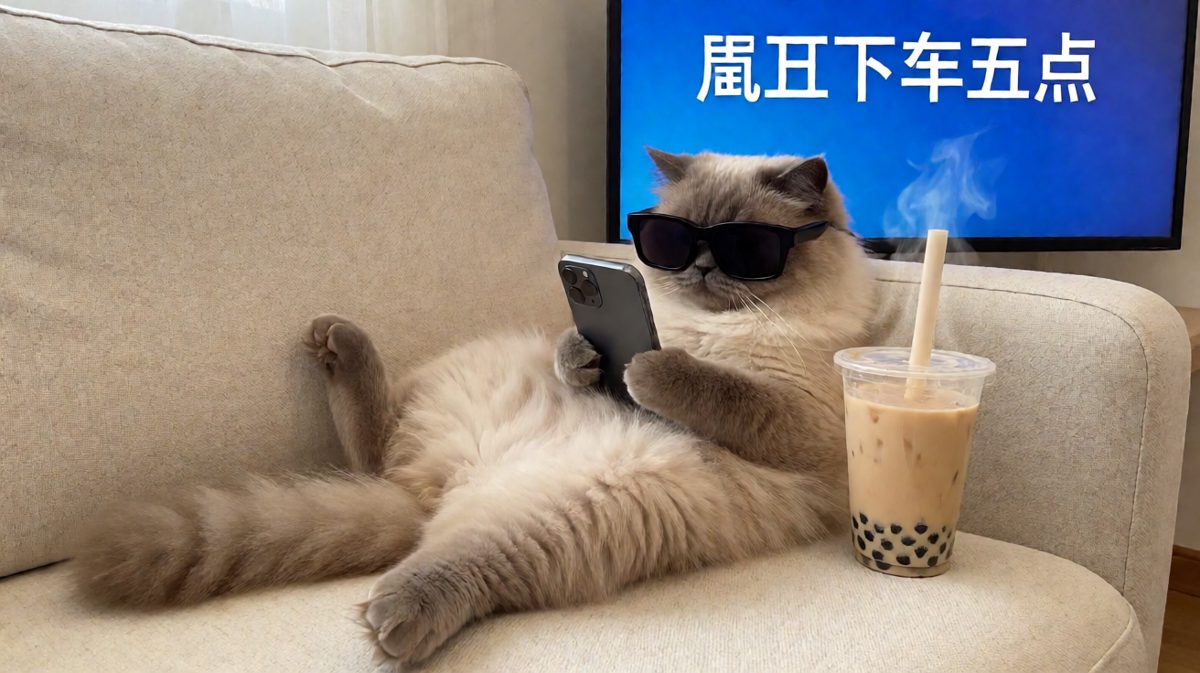 周五的猫，就是这么拽
