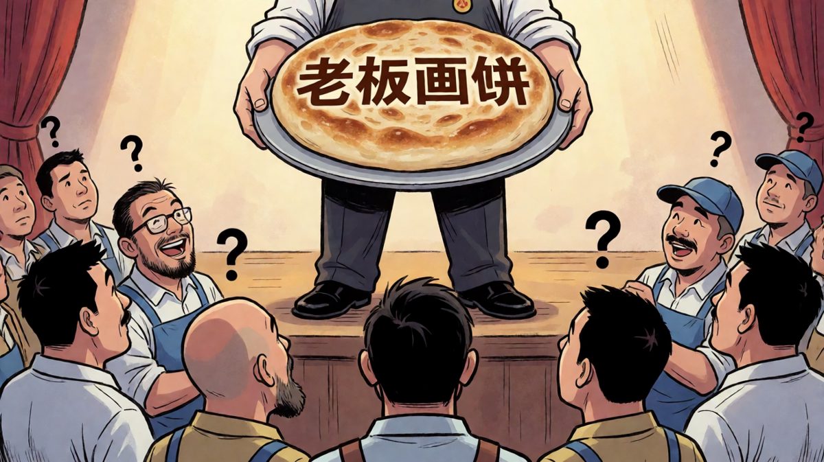 老板画的饼，我永远吃不饱