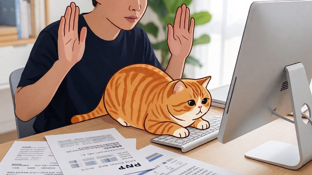 加班？喵不准
