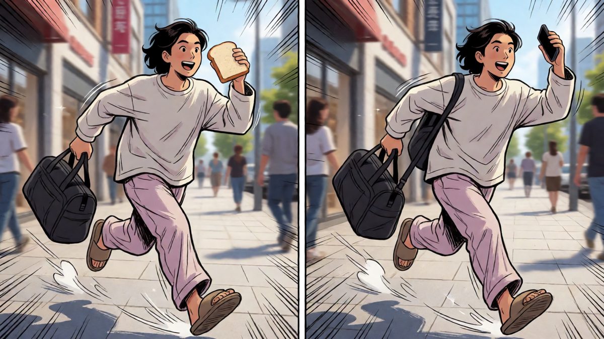 既然起晚了，不如……直接跑去健身房！