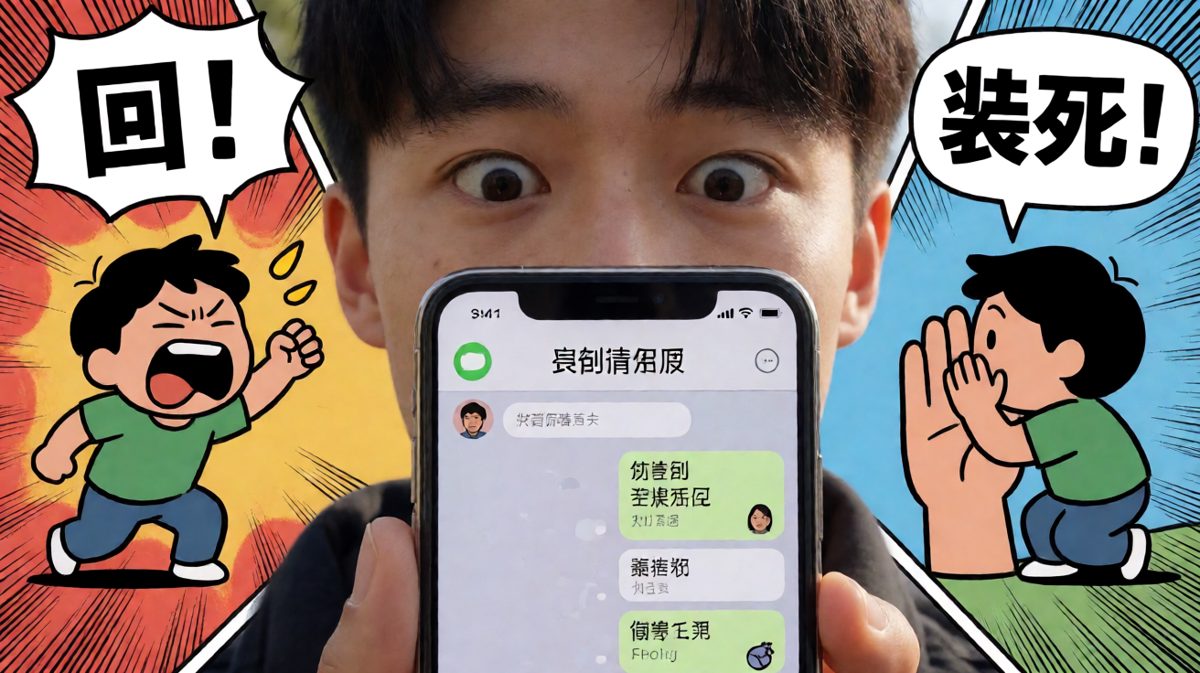 当群里突然有人@所有人，而我还没想好怎么装没看见