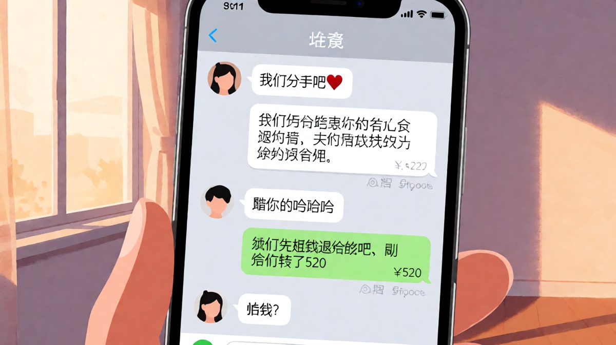 分手是假的，退款是真的