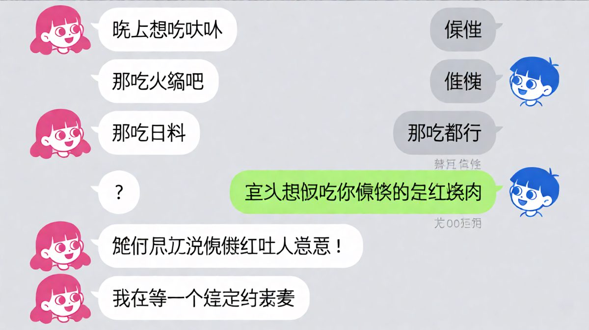 '随便'背后的深情——我在等你给答案