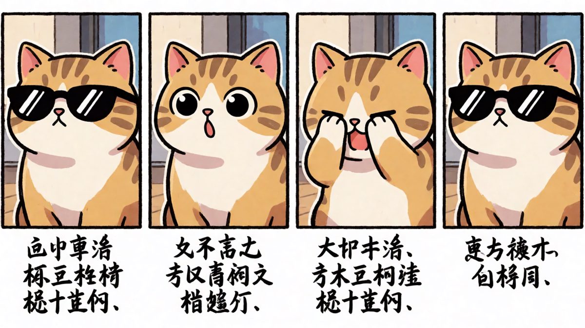 猫咪版《尊嘟假嘟》，震惊与淡定的反差萌