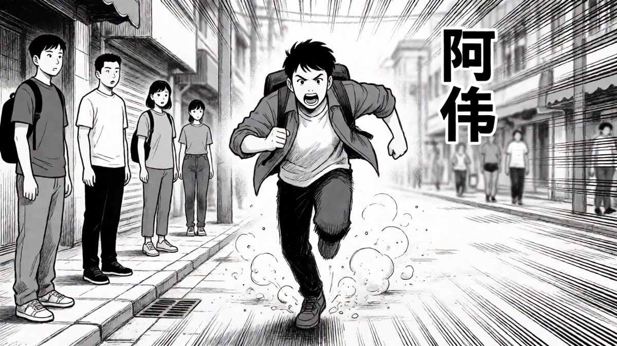 一路狂飙冲向公司