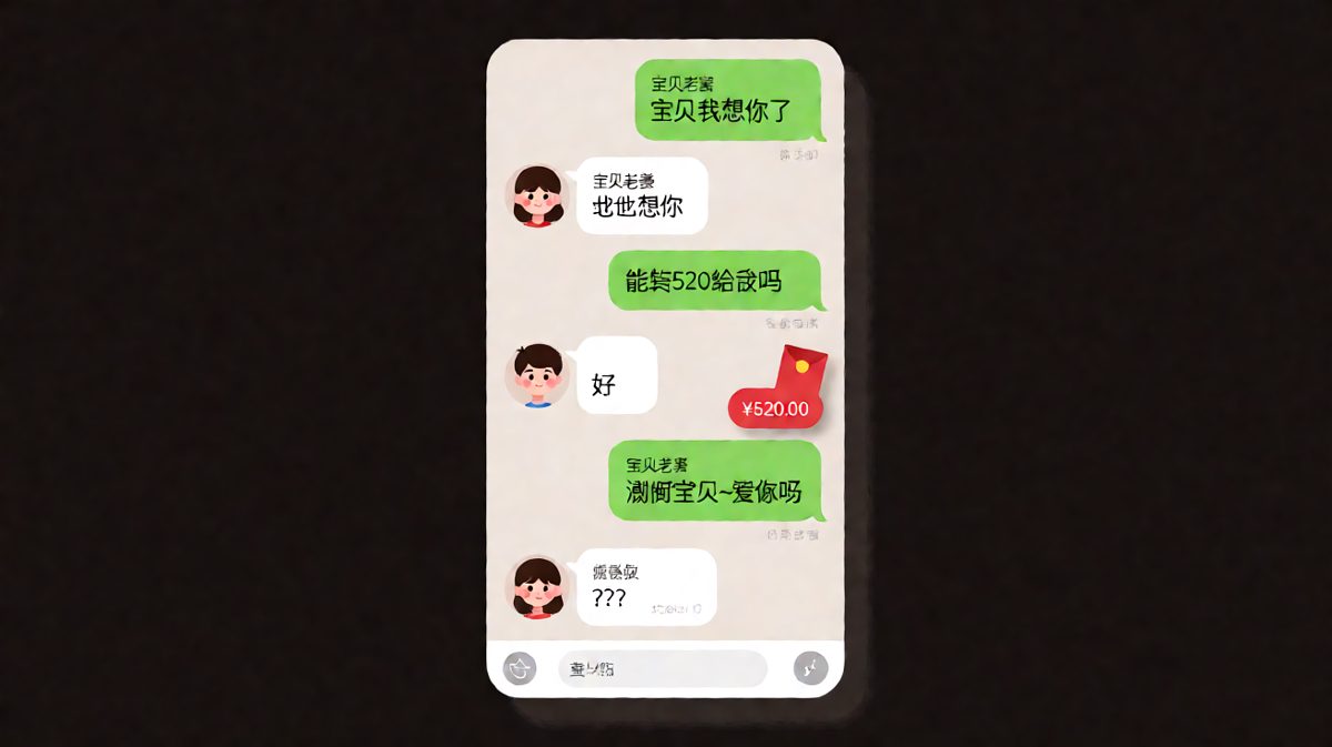 我说想你，你二话不说就转账，反转来了