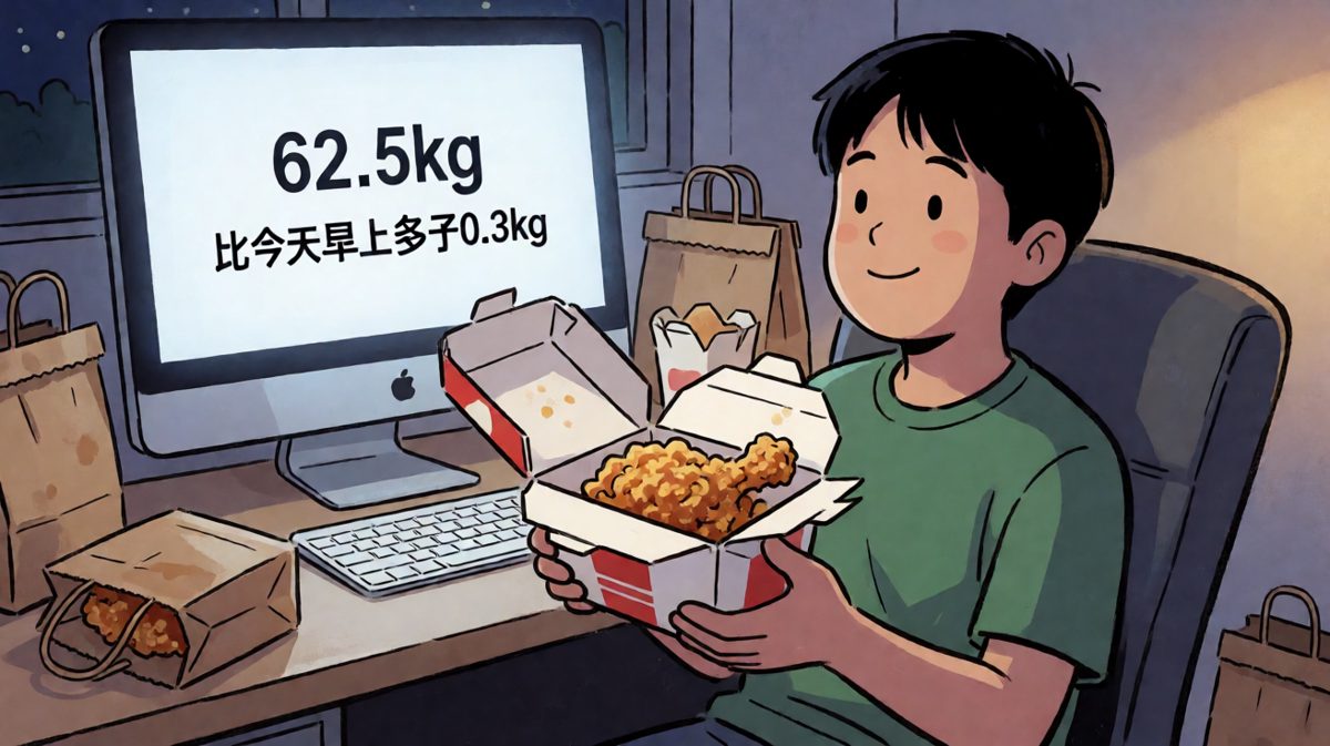 减肥计划从第一天就宣告结束，但炸鸡真香