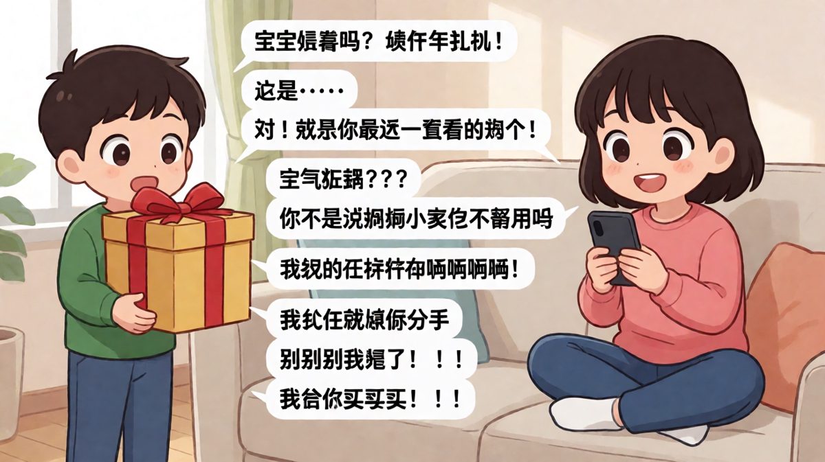 直男式送礼的终极翻车现场