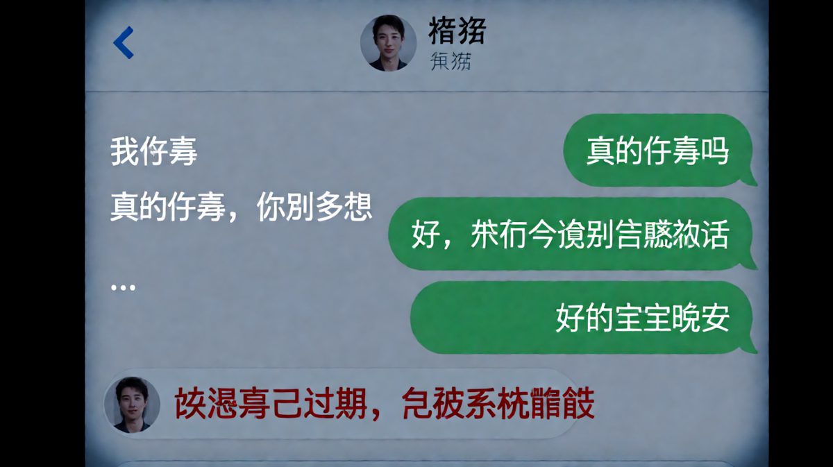 说'我没事'的终极后果——晚安直接变成删好友。