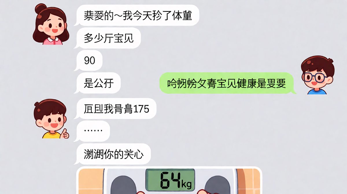 90公斤的身高175女生，让直男的安慰秒变尴尬现场