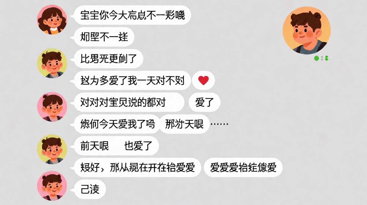 爱情陷阱：一句'今天不一样'把直男逼成复读机