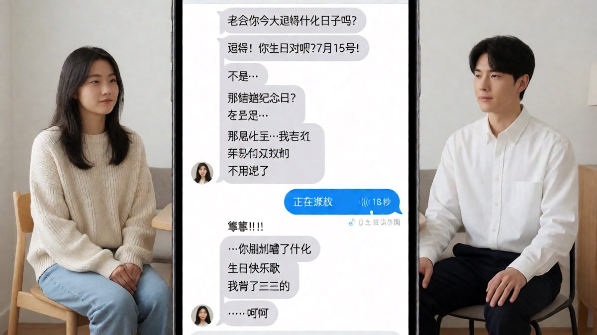 用一首歌挽回一个纪念日