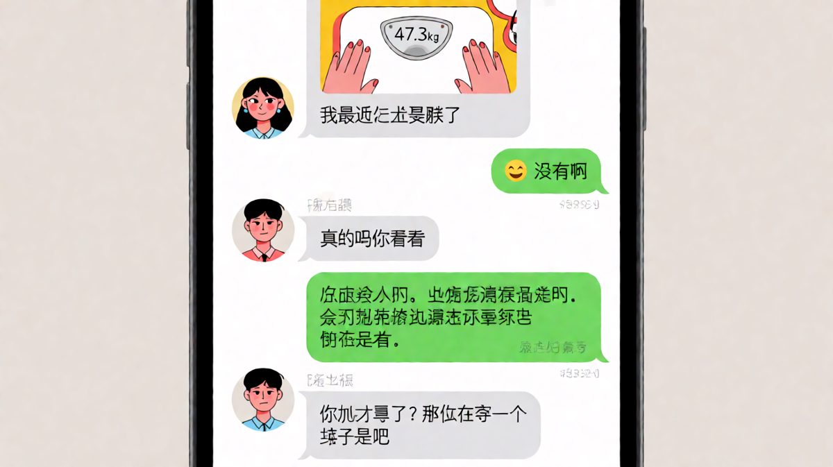 体重秤上的数字，从来不单独存在。