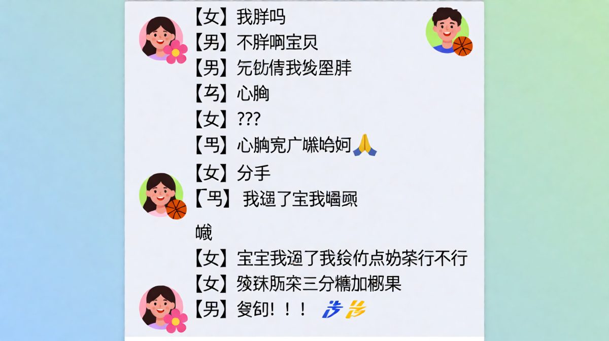 从送命题到点奶茶，求生欲拉满