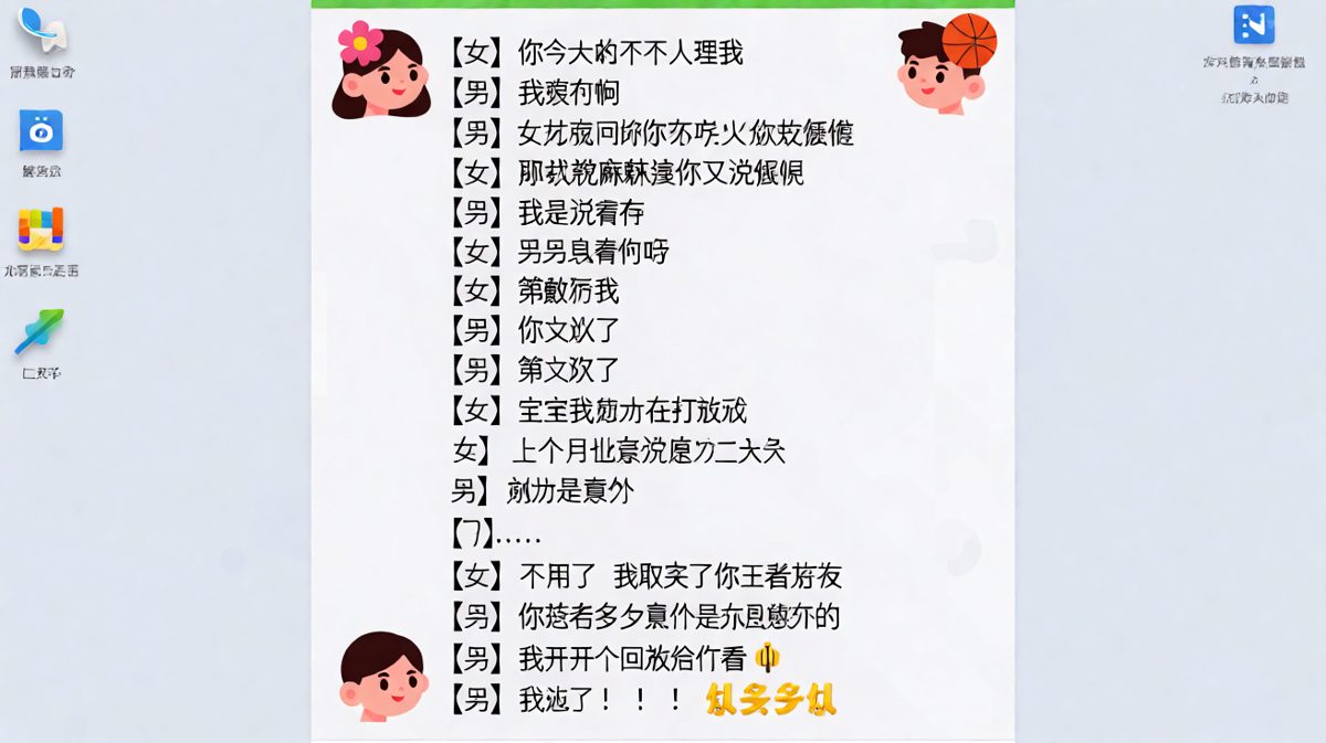 游戏男孩的每一次解释都是新的罪证