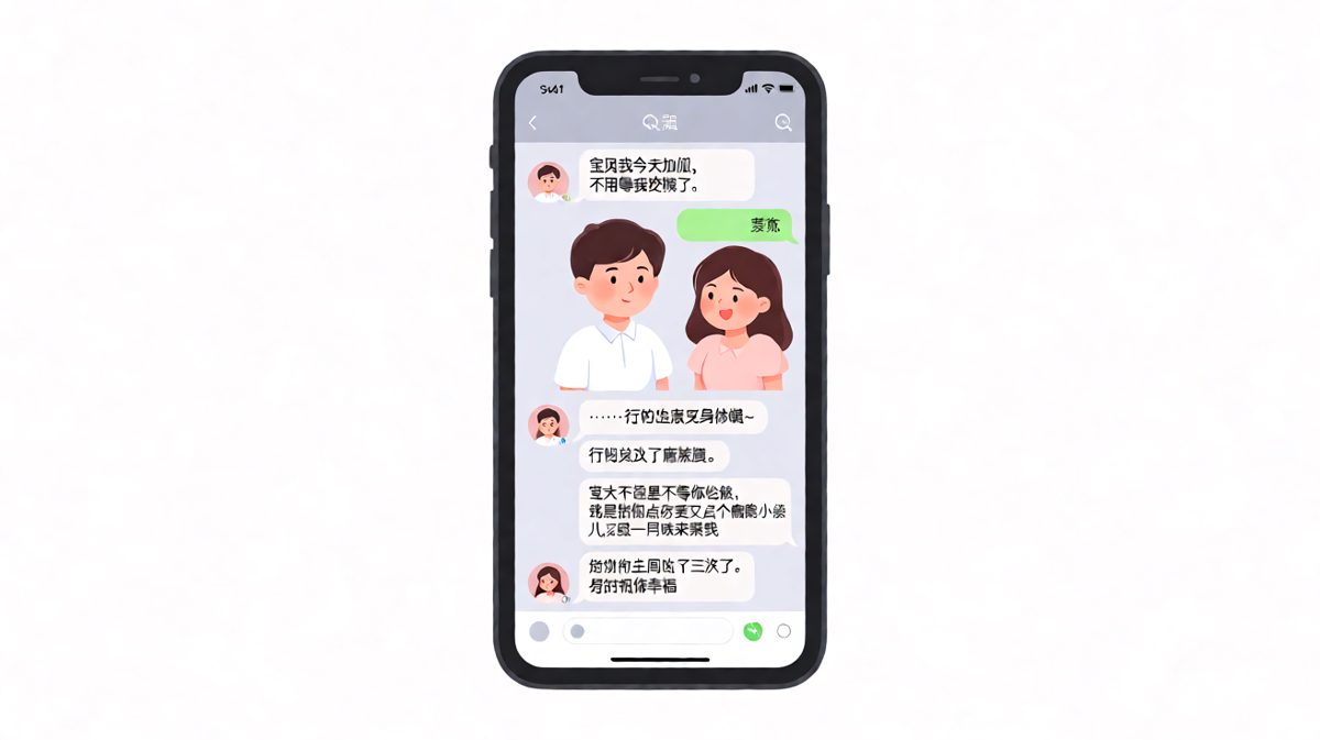 一句'不用等我吃饭'背后，是女朋友的吃货侦察系统全功率运转。