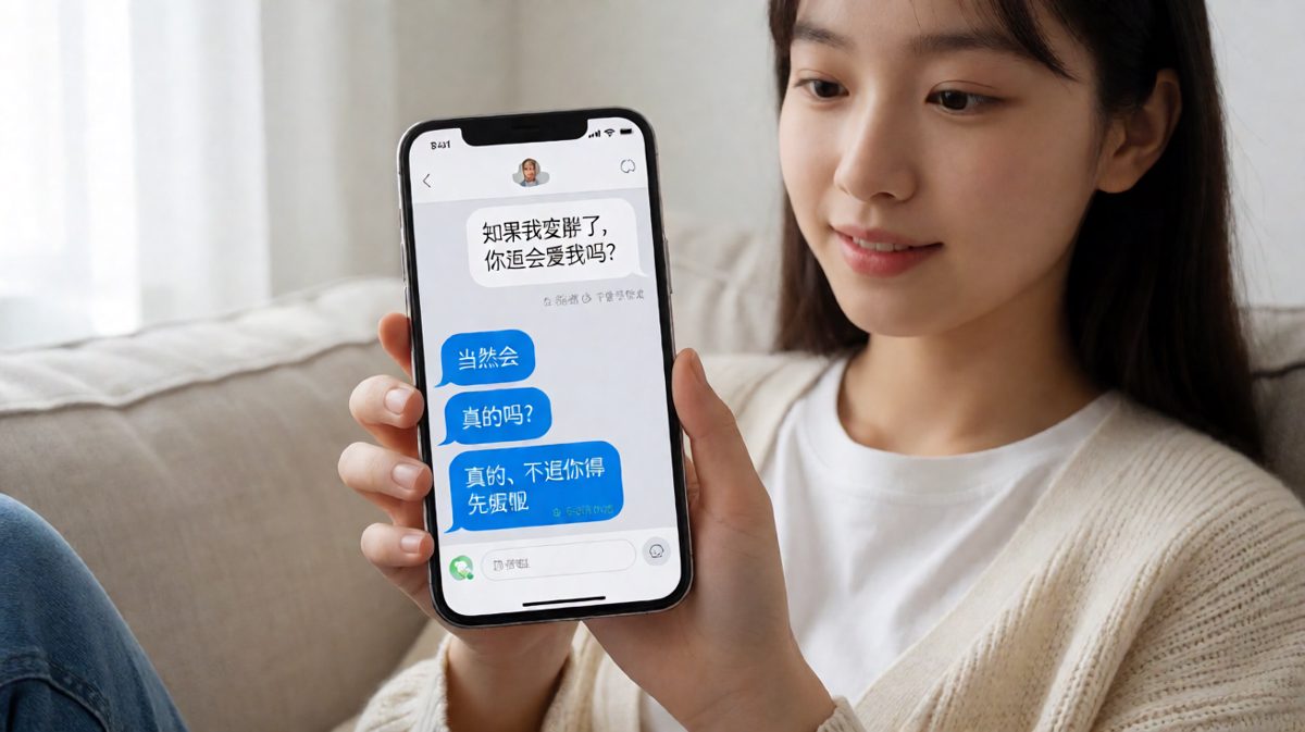 面对经典送命题，男生给出了'有条件'的答案