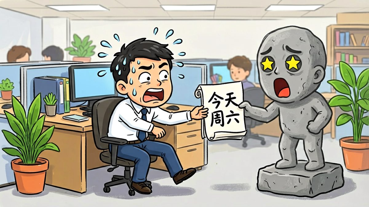 最可怕的事不是迟到，而是白忙了一场。