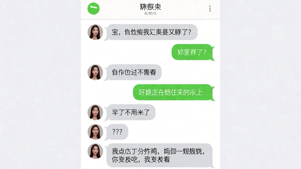 求生欲满分的男友 vs 反手一刀的女友，减肥从让别人饿肚子开始