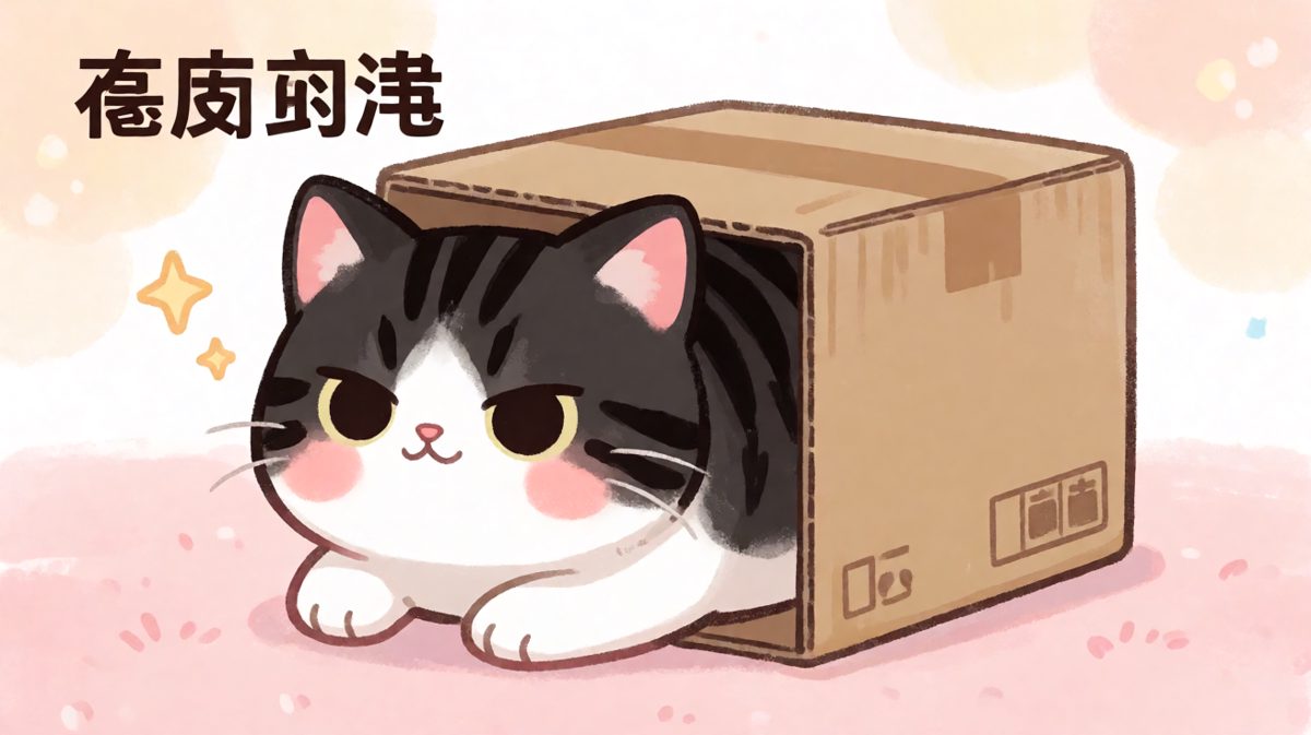 只要我进去了，这个箱子就是我的家