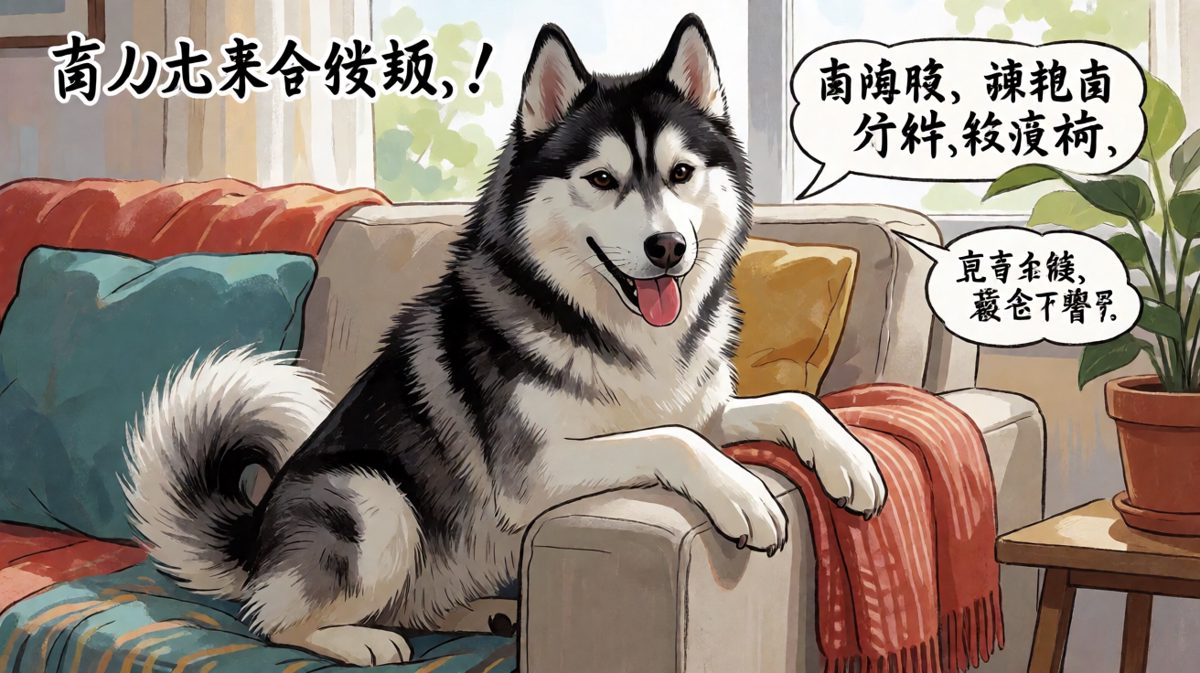 只要我睡得快，梳毛就追不上我