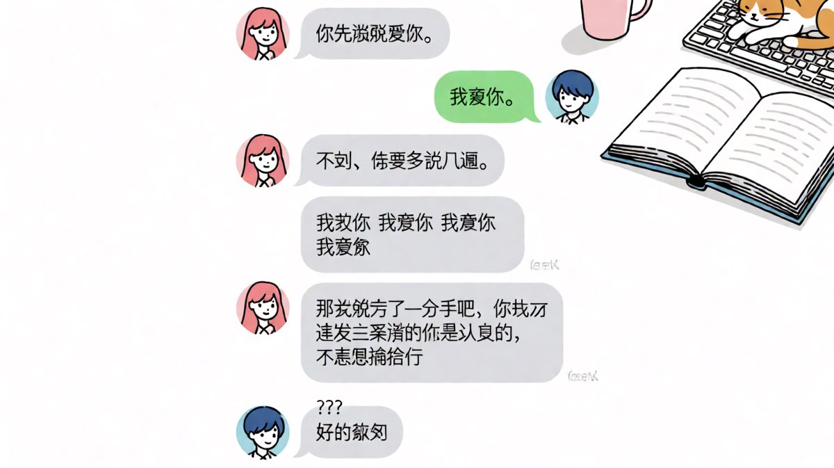 一场关于谁先表白的博弈，最后输得最惨的是男生的脑细胞
