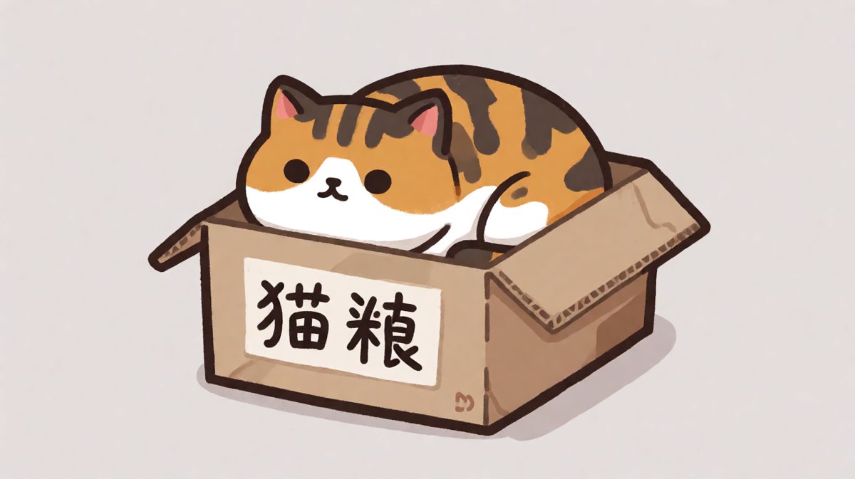 猫咪：只要我够扁，哪里都是豪华公寓。