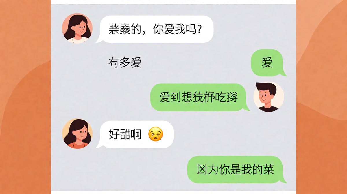 男生把'我爱你'说出花来，女生的内心OS却是——好像哪里不对