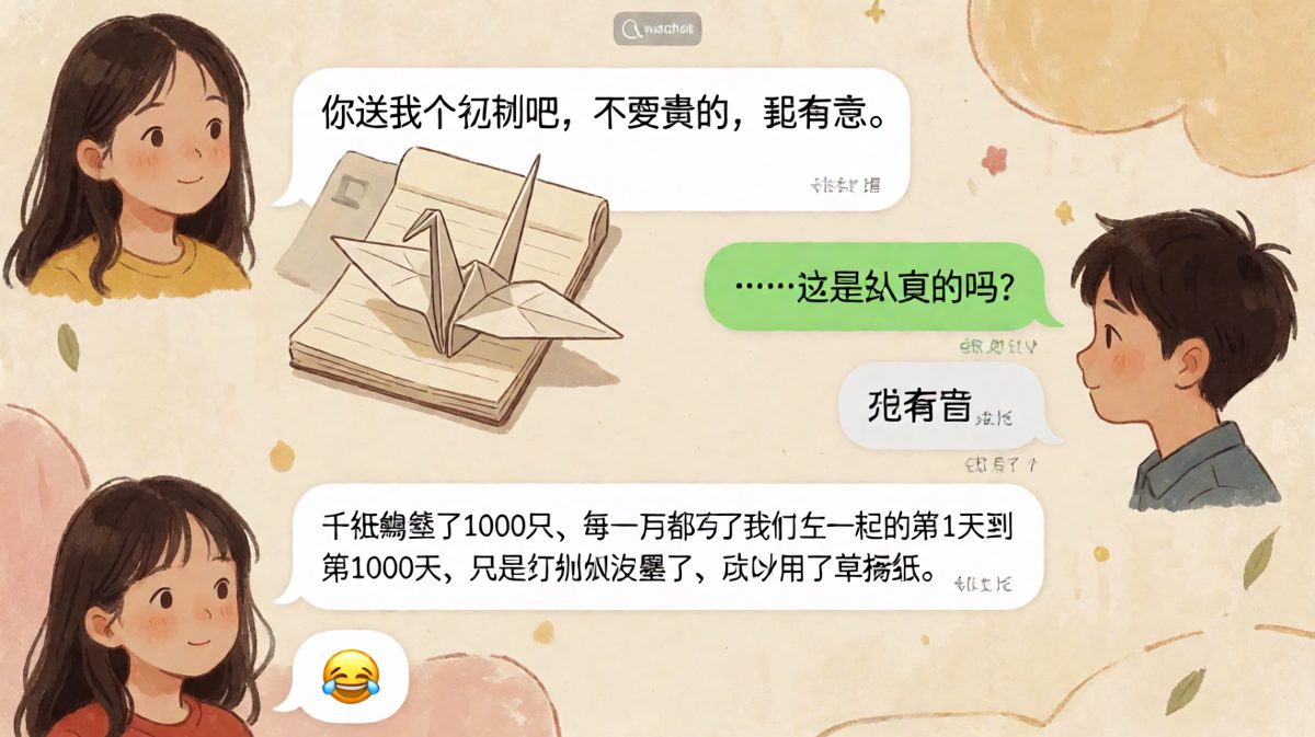 千纸鹤的心意与打印机没墨