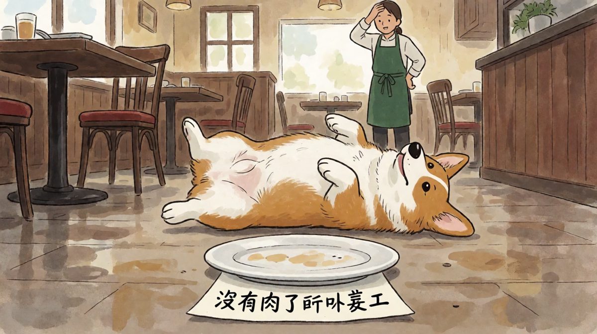 柯基：没有午餐就不营业