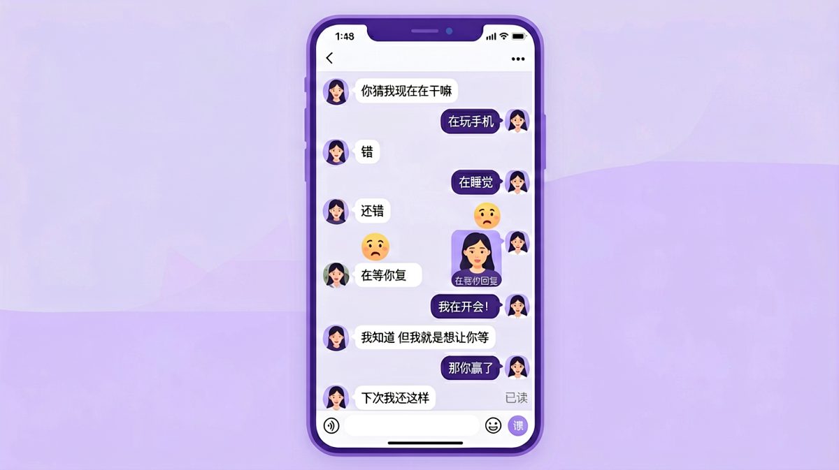 女生故意让男生等的撒娇大作战 最后的已读不回最致命