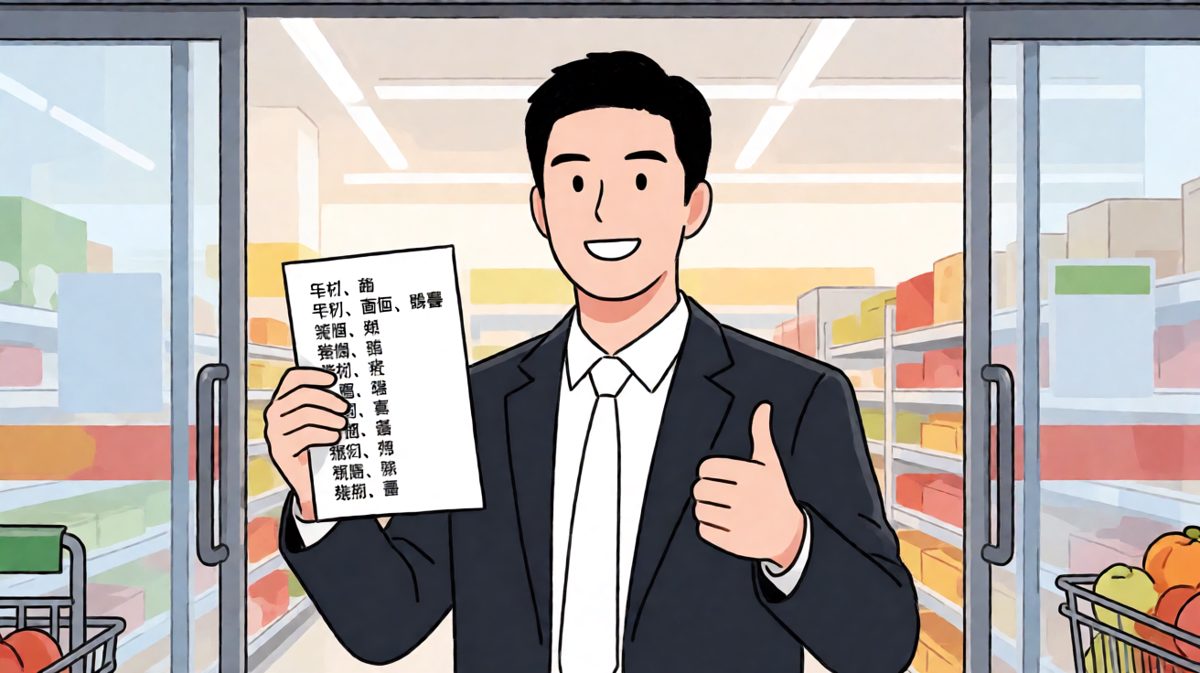 出发前：雄心勃勃，清单在手，天下我有！