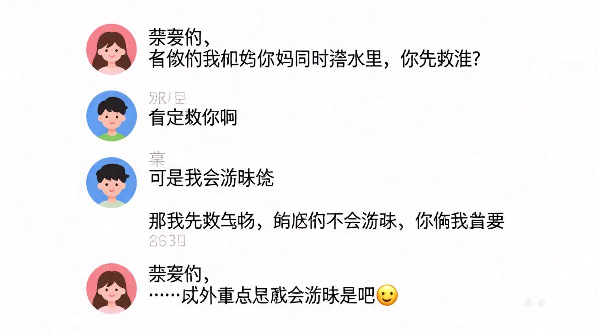 求生欲考题翻车现场：自以为满分答题，实则落了下风