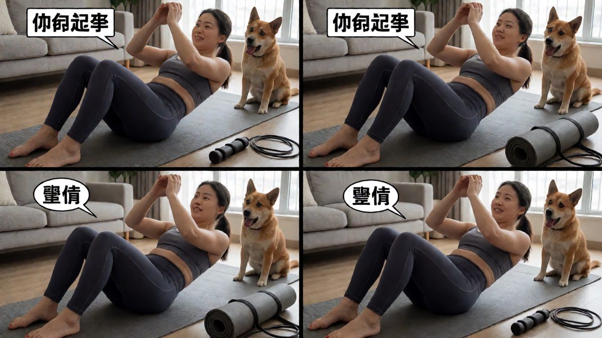 拼了老命的锻炼